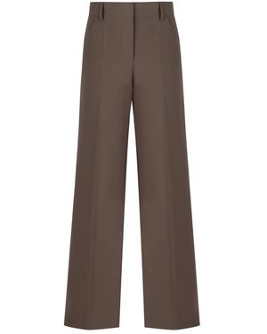 Philosophy Di Lorenzo Serafini Wide Trousers - Brown