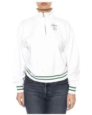 Levi's Hoodies & Sweatvesten ,Wit ,Katoen Sweatshirts