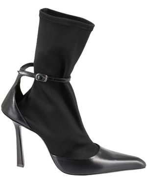 Alexander Wang Sockenstiefel im viola-stil - Schwarz