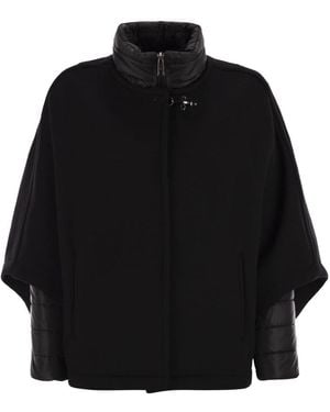 Fay Fleece Jackets - Nero