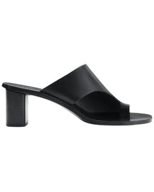 Atp Atelier Heeled Mules - Negro
