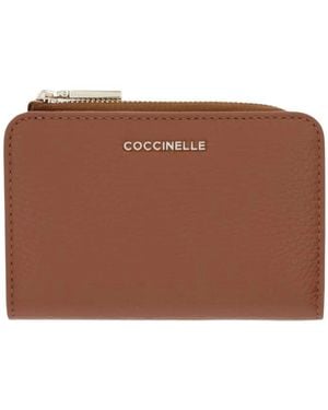 Coccinelle Metallic Small - Bruin