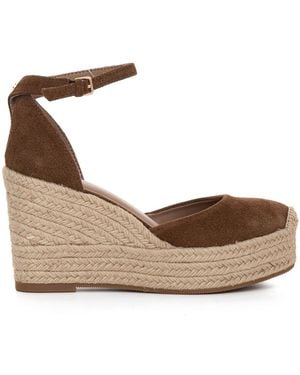 BOSS Schoenen ,Bruin ,Leer Madeira Wedge Sandal