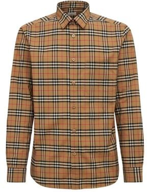 Burberry Casual Shirts - Marron