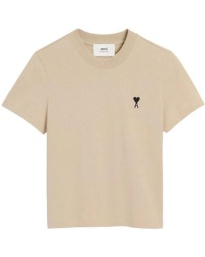 Ami Paris T-Shirts - Neutro
