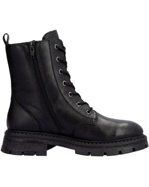 Rieker Lace-Up Boots - Black