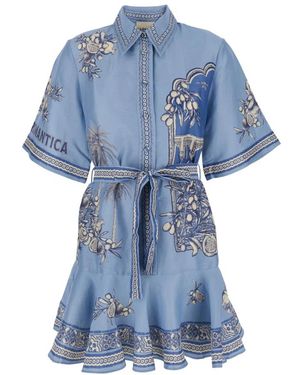 ALÉMAIS Shirt Dresses - Bleu