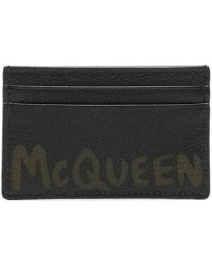 McQueen Wallets & Cardholders - Negro