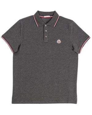Moncler Polo Shirts - Gris