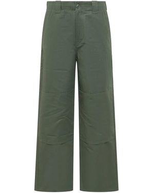 KENZO Broeken ,Groen ,Wide Broeken