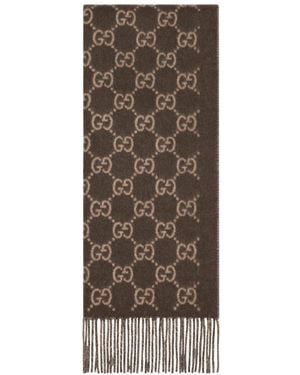 Gucci Winter Scarves - Brown