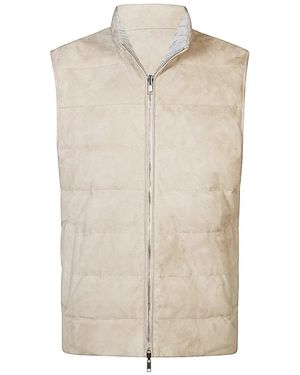 Eleventy Waistcoats - Natural