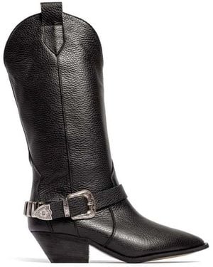 L37 Cowboy Boots - Schwarz