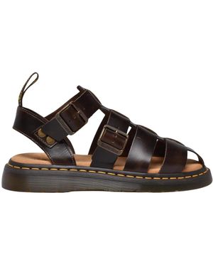 Dr. Martens Flat Sandals - Marrón