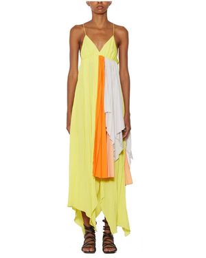 Unravel Project Maxi Dresses - Giallo