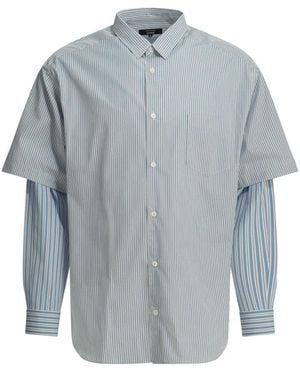 Comme des Garçons Casual Shirts - Blu