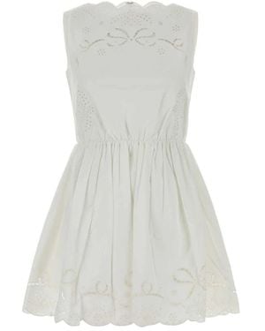 Self-Portrait Short Dresses - Grigio