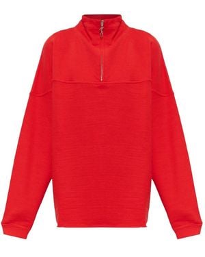 Jacquemus Hoodies & Sweatvesten ,Rood ,Katoen Katoenen Coltrui Rond Carré