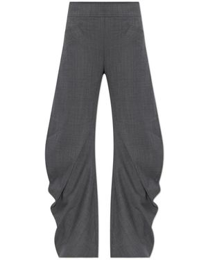 Ganni Wide Trousers - Grey