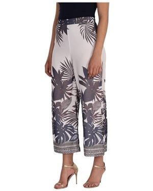 FRANK LYMAN Cropped Trousers - Azul