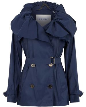 Burberry Trench Coats - Azul