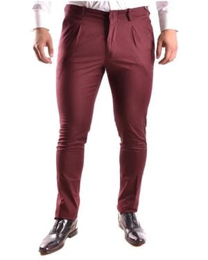 Michael Kors Slim-Fit Trousers - Red