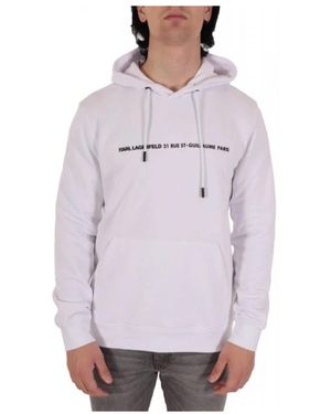 KARL LAGERFELD Hoodies - Purple