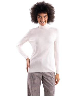 Akep Truien & Vesten ,Wol Nina Turtleneck - Paars