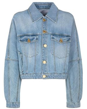Gaelle Paris Denim Jackets - Blue