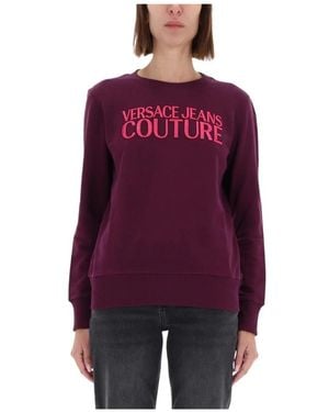 Versace Jeans Couture Sweatshirts - Violet