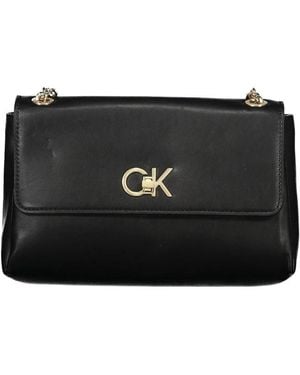 Calvin Klein Shoulder Bags - Black