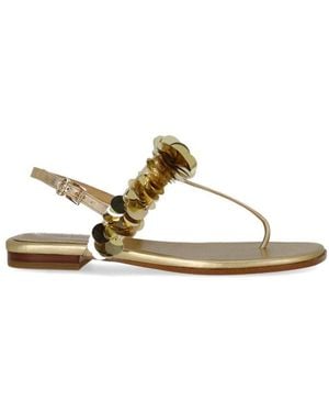 Michael Kors Flat Sandals - Metallic