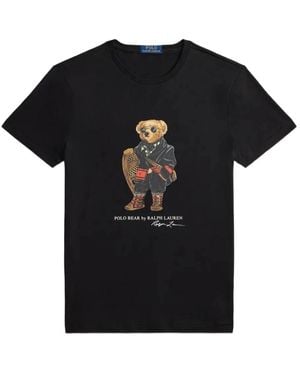 Polo Ralph Lauren Casual Jersey T-Shirt - Schwarz