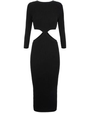 Elisabetta Franchi Midi Dresses - Noir