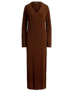 Polo Ralph Lauren Knitted Dresses - Bruin