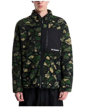 Columbia Fleece Jackets - Verde