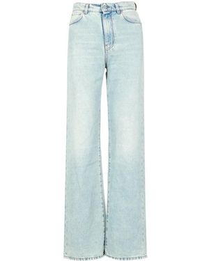 Grifoni Jeans ,Blauw ,Denim Straight Jeans