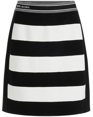 Marc Cain Jersey Strick Minirock - Schwarz