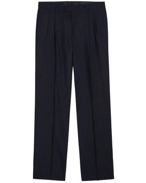 Lardini Broeken ,Zwart ,Kostuumbroek - Blauw