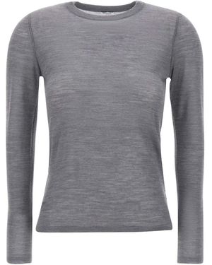 Aspesi Wool Crewneck Sweater - Grijs