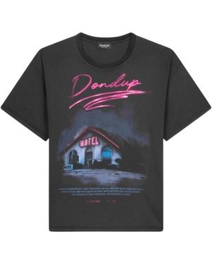 Dondup T-Shirts - Black