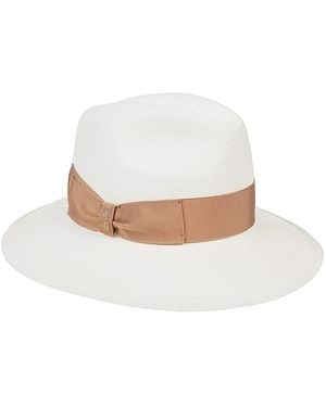 Borsalino Hats - White