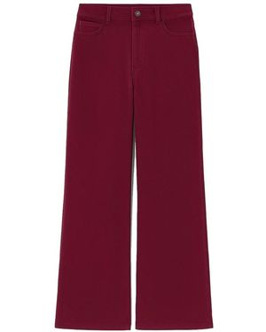 2-Biz Wide Trousers - Red