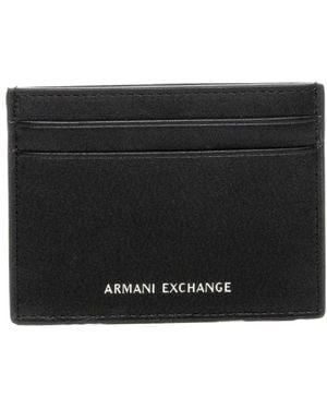 ARMANI EXCHANGE Wallets & Cardholders - Nero