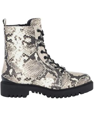 Guess Lace-Up Boots - Marrón