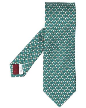 Ferragamo Ties - Verde