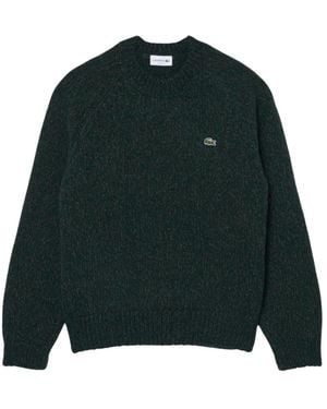 Lacoste Round-Neck Knitwear - Verde