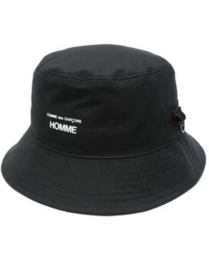 Comme des Garçons Stylischer hut - Schwarz