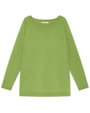 Maliparmi Round-Neck Knitwear - Vert
