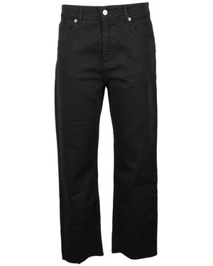 Douuod Woman Straight Fit Jeans - Black